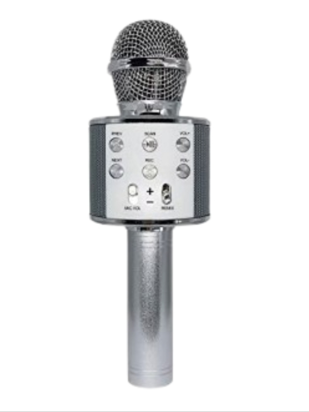 Gabba Goods Bluetooth Karaoke Wireless Hand Held Speaker Microphone